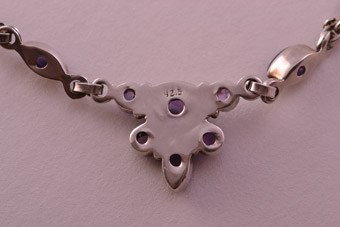 Silver Modern Necklace