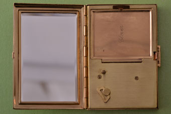 Damascene Powder Compact