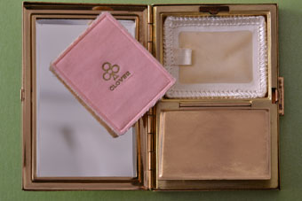 Damascene Powder Compact