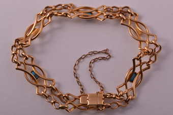 Gold Victorian Bracelet