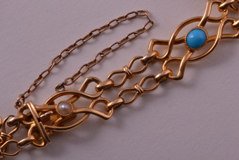 Gold Victorian Bracelet