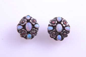 Silver Clip On Earrings