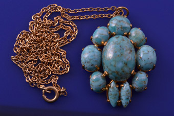 Gilt Vintage Pendant