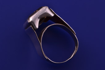 Silver Retro Ring