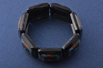 Glass Art Deco Bracelet