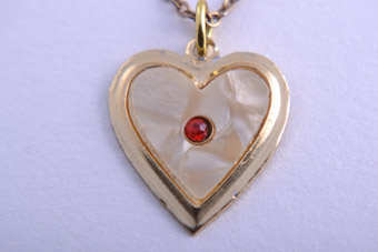 Vintage Heart Pendant
