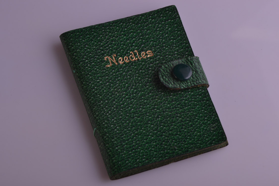 Leather Vintage Needle Case
