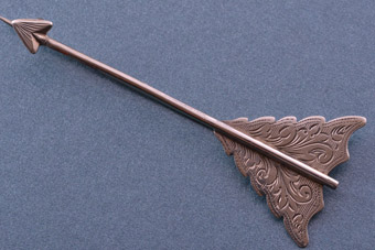 Silver Victorian Brooch