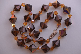 Crystal Art Deco Necklace