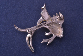 Enamel Vintage Brooch