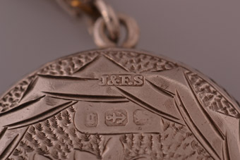 Silver Victorian Locket