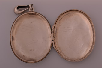 Silver Victorian Locket
