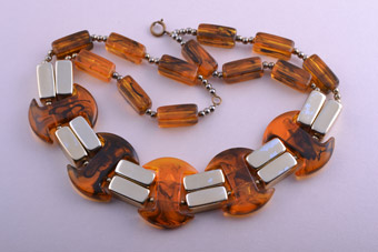 Plastic 1970's Necklace