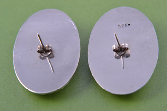 Silver Stud Earrings