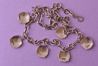 Silver Art Deco Necklace