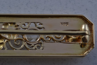 Gold Vintage Brooch