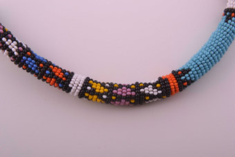 Beaded African Necklace