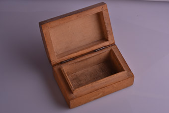 Wooden Vintage Treen Box