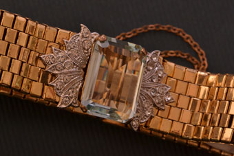 Gilt Mesh Retro Bracelet