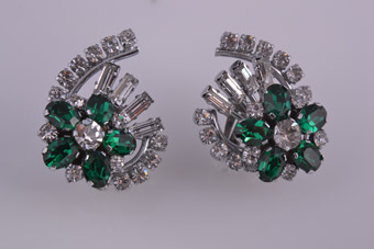 Paste Clip On Earrings