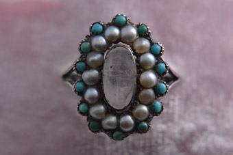 Silver Victorian Ring 