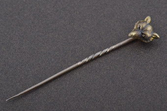 Gold Victorian Stick Pin