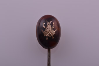 Victorian Piqué Stick Pin