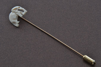 Ivory Stick Pin