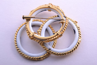 Vintage Naval Brooch