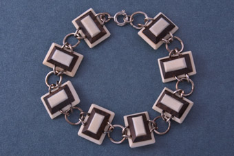 Ivory Art Deco Bracelet