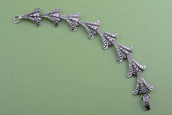Silver Art Deco Bracelet