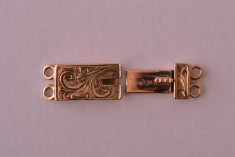 9ct Gold Victorian Clasp