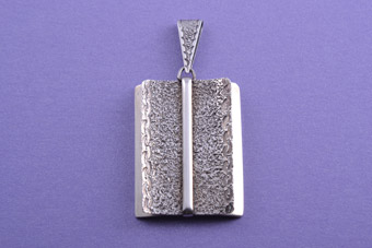 Silver Retro Pendant  