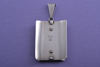 Silver Retro Pendant  