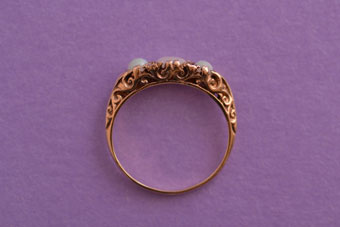 Gold Victorian Ring