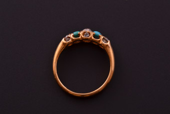 Gold Victorian Ring