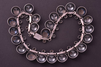Silver Retro Necklace