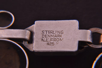 Silver Retro Necklace