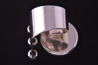 Silver Retro Ring