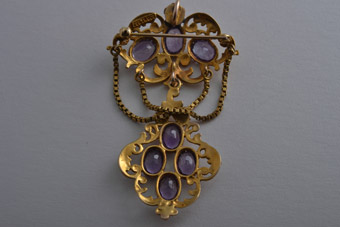 9ct Gold Pendant / Brooch