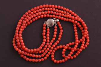 Vintage Coral Necklace