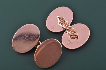 9ct Gold Cufflinks