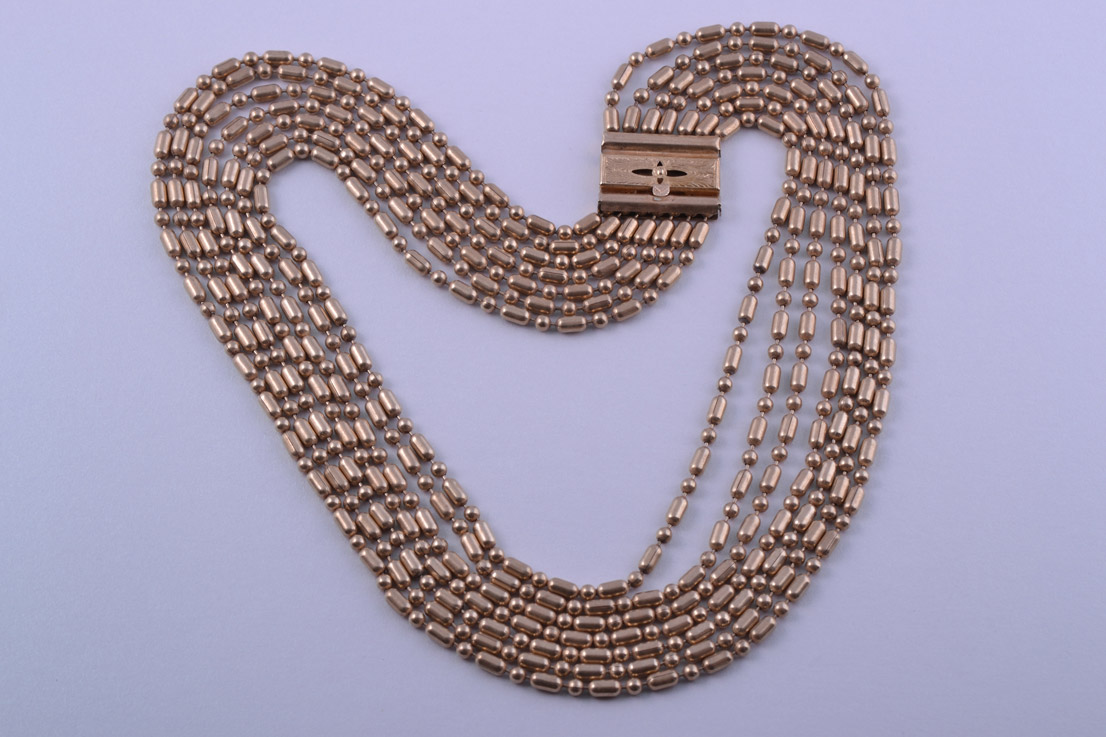 Gilt 1930's Necklace