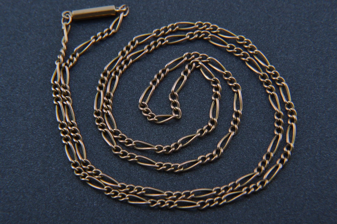 9ct Rose Gold Victorian Chain