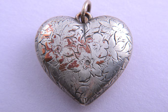 Victorian Heart Pendant