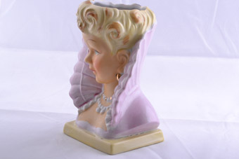 Lady Head Vase