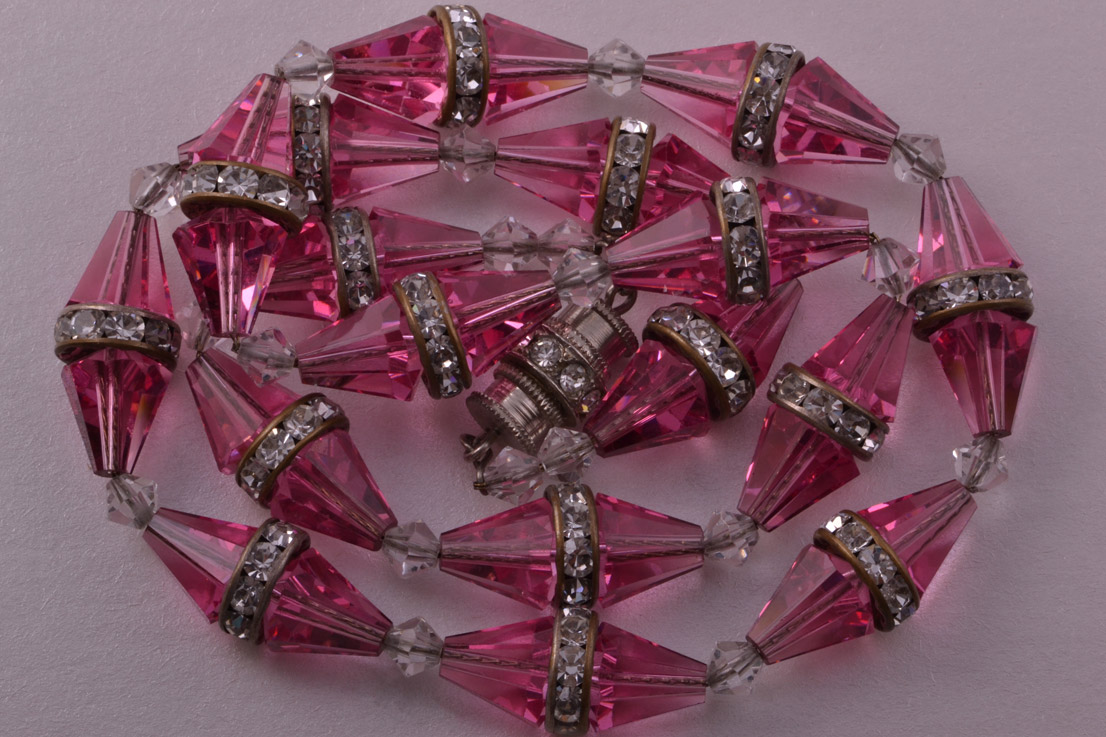 Crystal 1930's Necklace 908y18 | Amanda Appleby