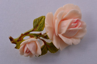 Vintage Floral Brooch