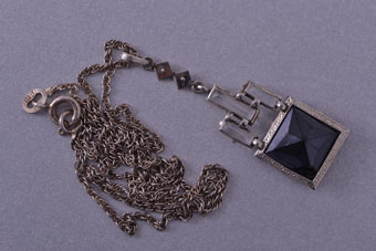 Glass Art Deco Pendant