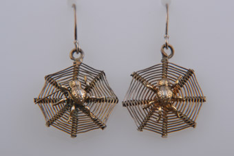 Victorian Spider Earrings